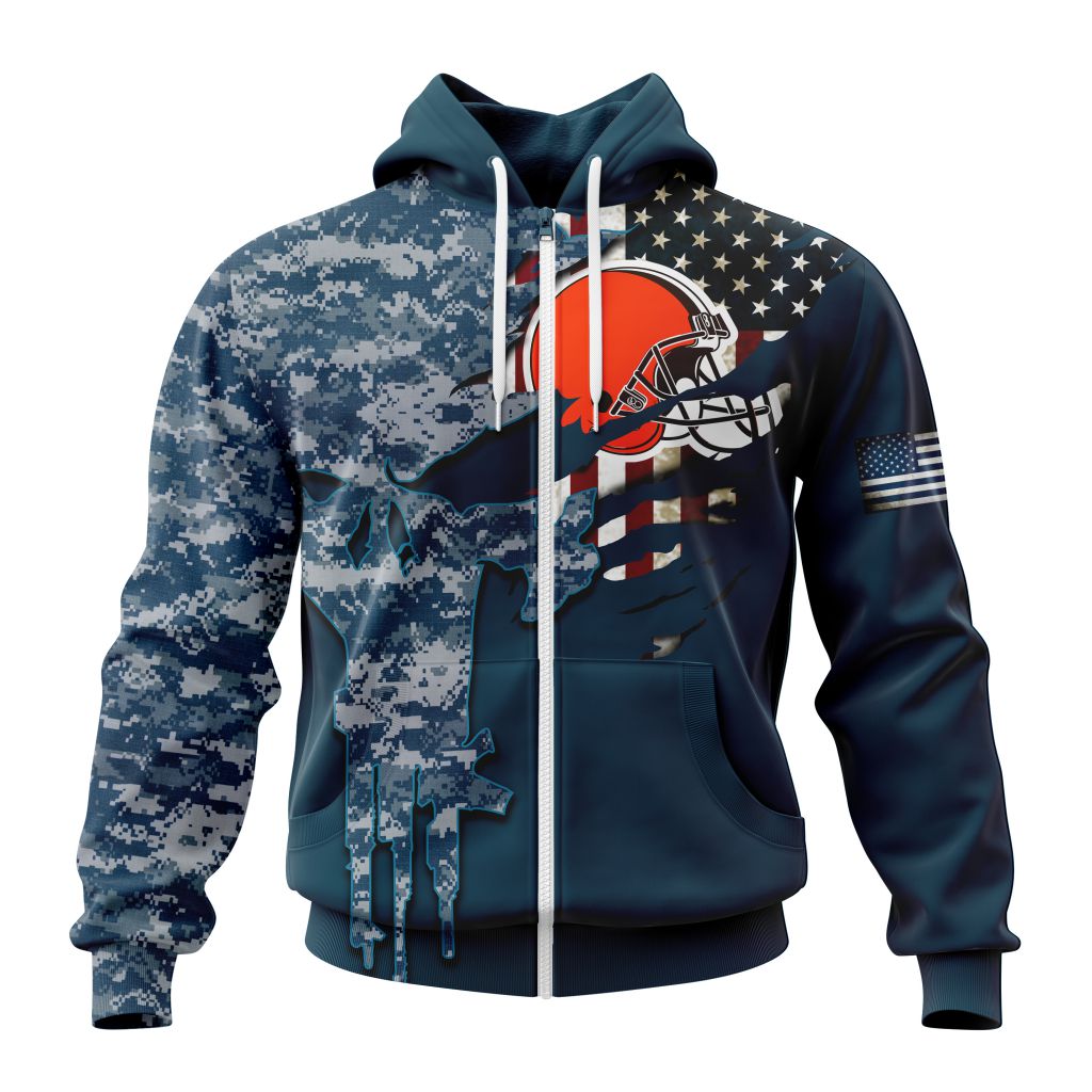 Cleveland Browns All Over Printed T-shirt Sweatshirt Hoodie AZCHD735