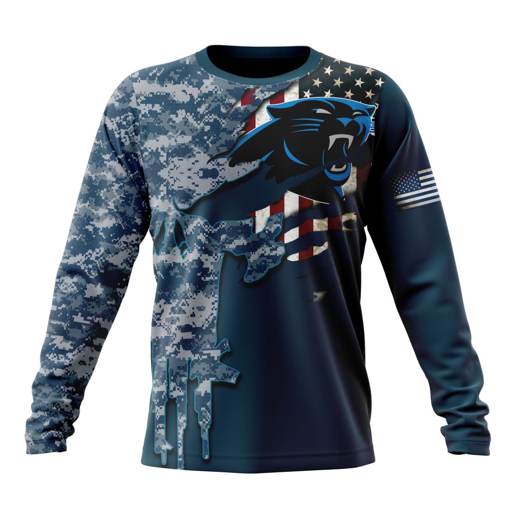 Carolina Panthers All Over Printed T-shirt Sweatshirt Hoodie AZCHD732