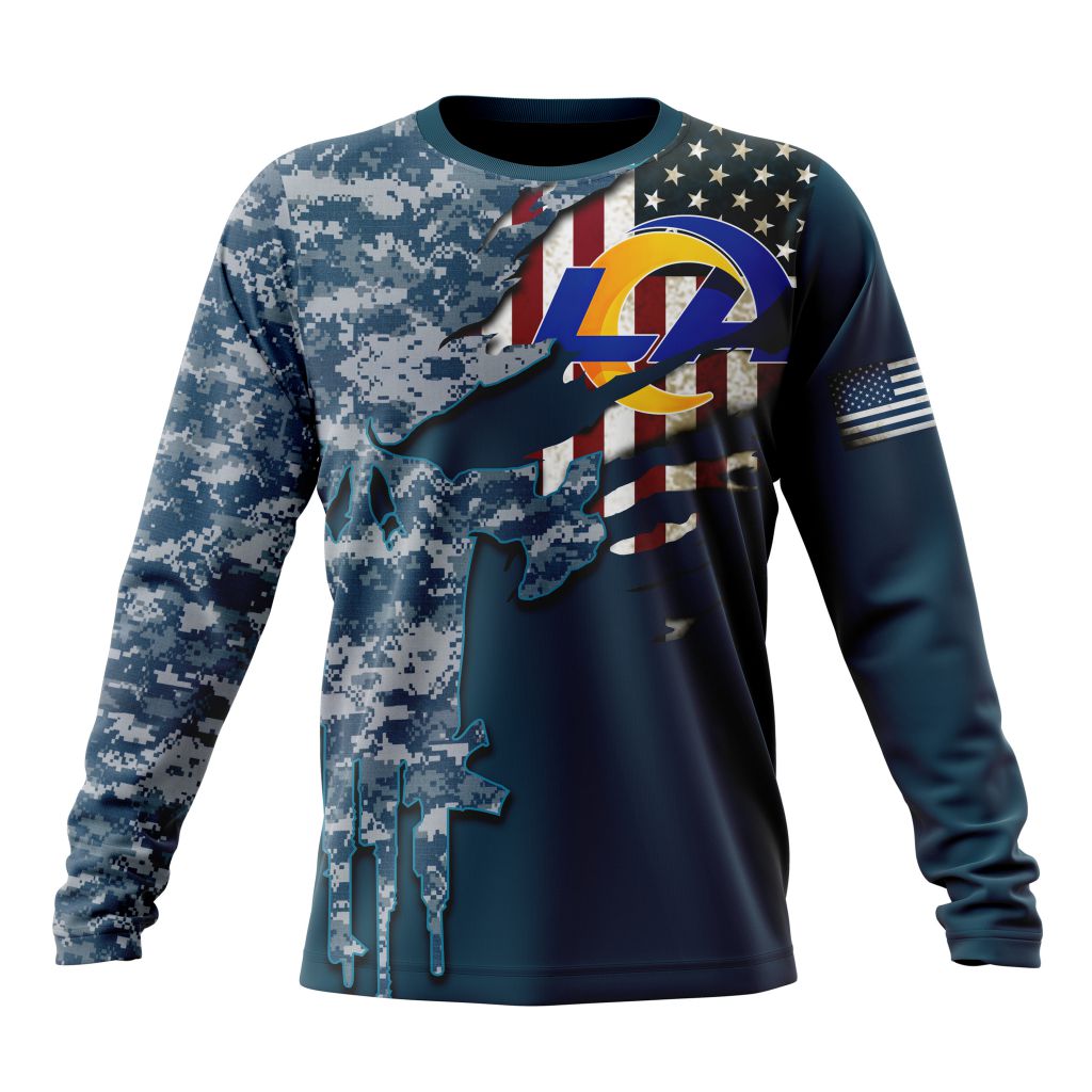 Los Angeles Rams All Over Printed T-shirt Sweatshirt Hoodie AZCHD746