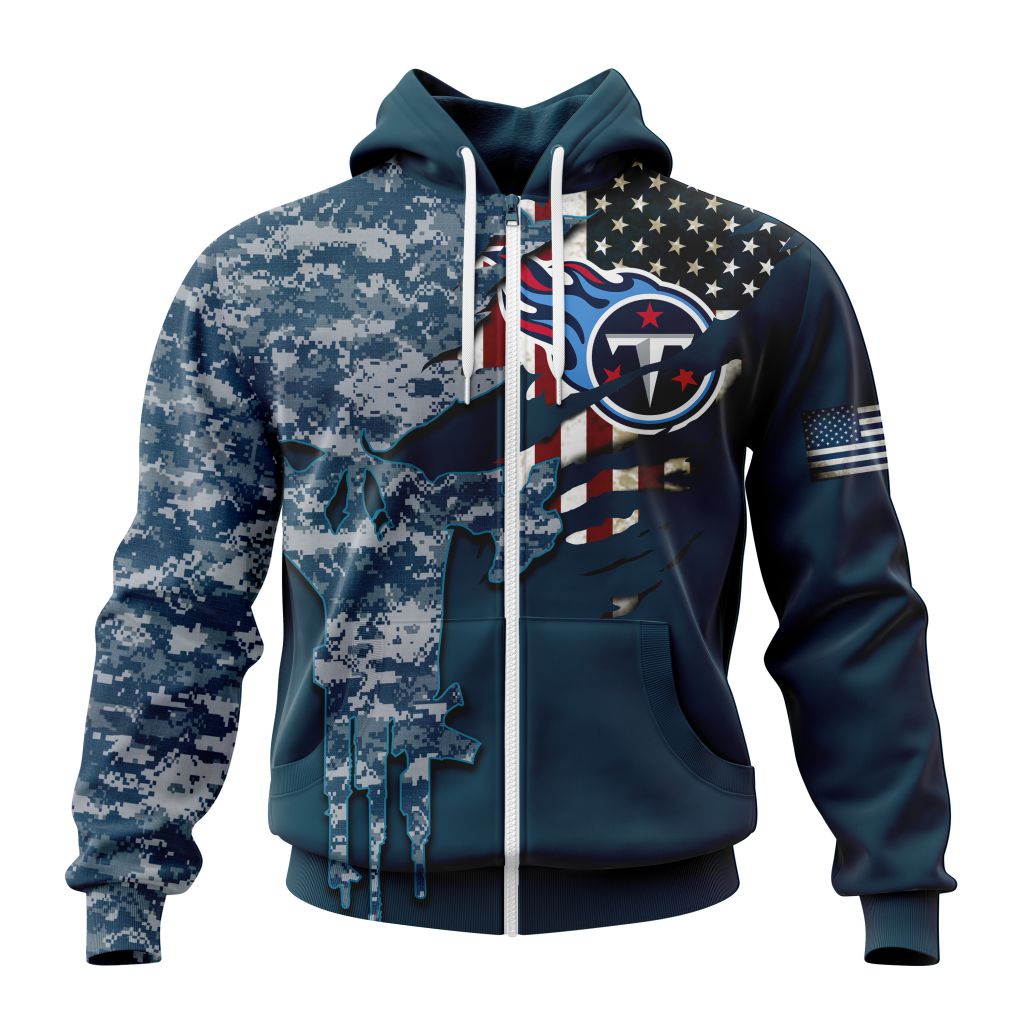 Tennessee Titans All Over Printed T-shirt Sweatshirt Hoodie AZCHD758