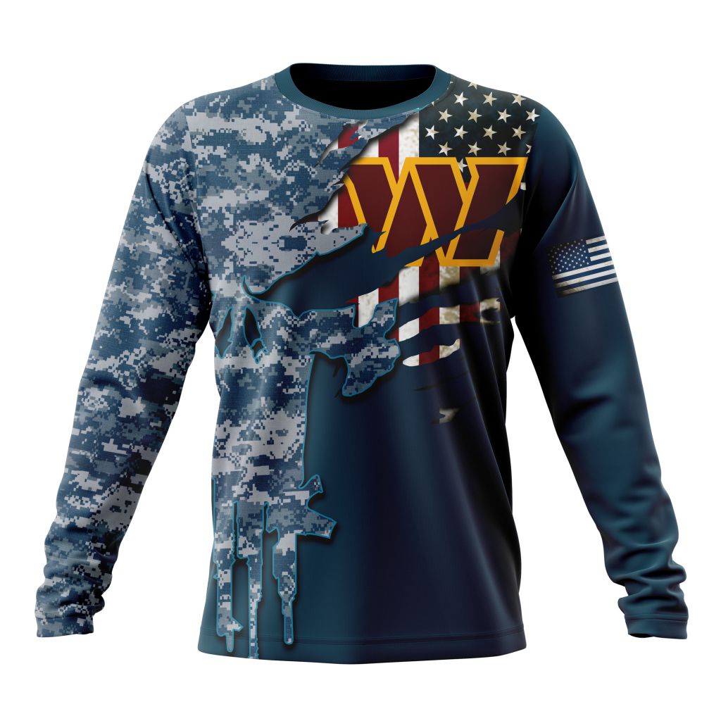 Washington Commanders All Over Printed T-shirt Sweatshirt Hoodie AZCHD759