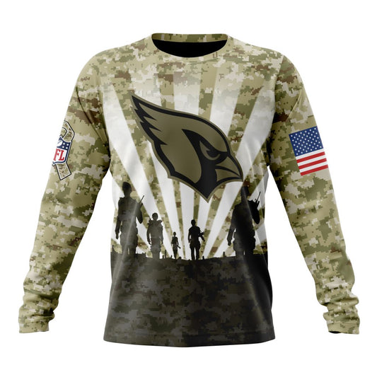 Arizona Cardinals All Over Printed T-shirt Sweatshirt Hoodie AZCHD696