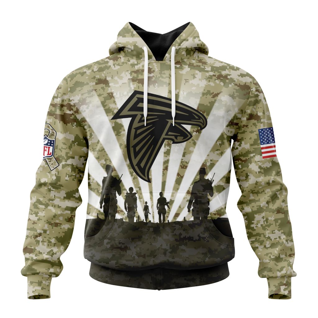 Atlanta Falcons All Over Printed T-shirt Sweatshirt Hoodie AZCHD697