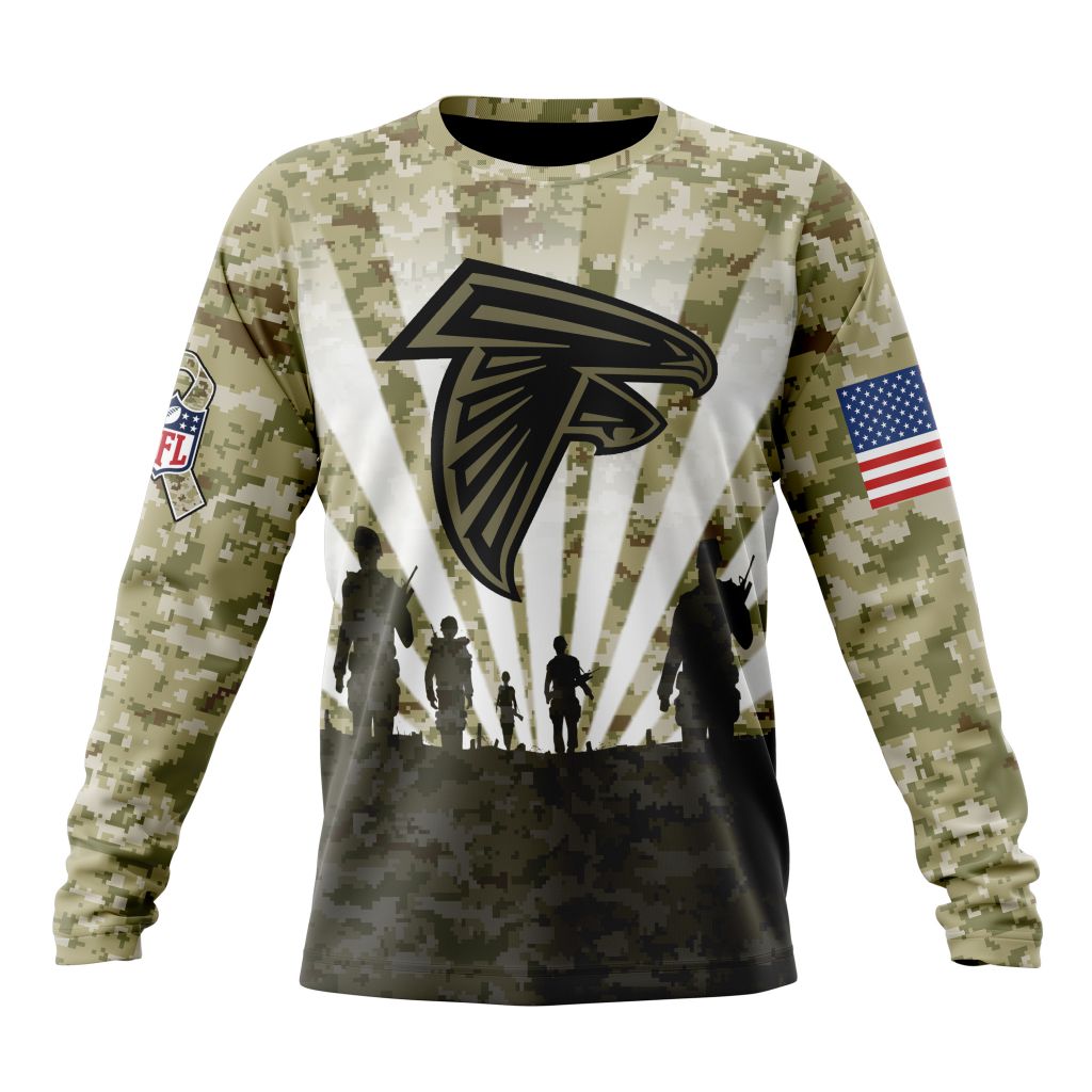 Atlanta Falcons All Over Printed T-shirt Sweatshirt Hoodie AZCHD697