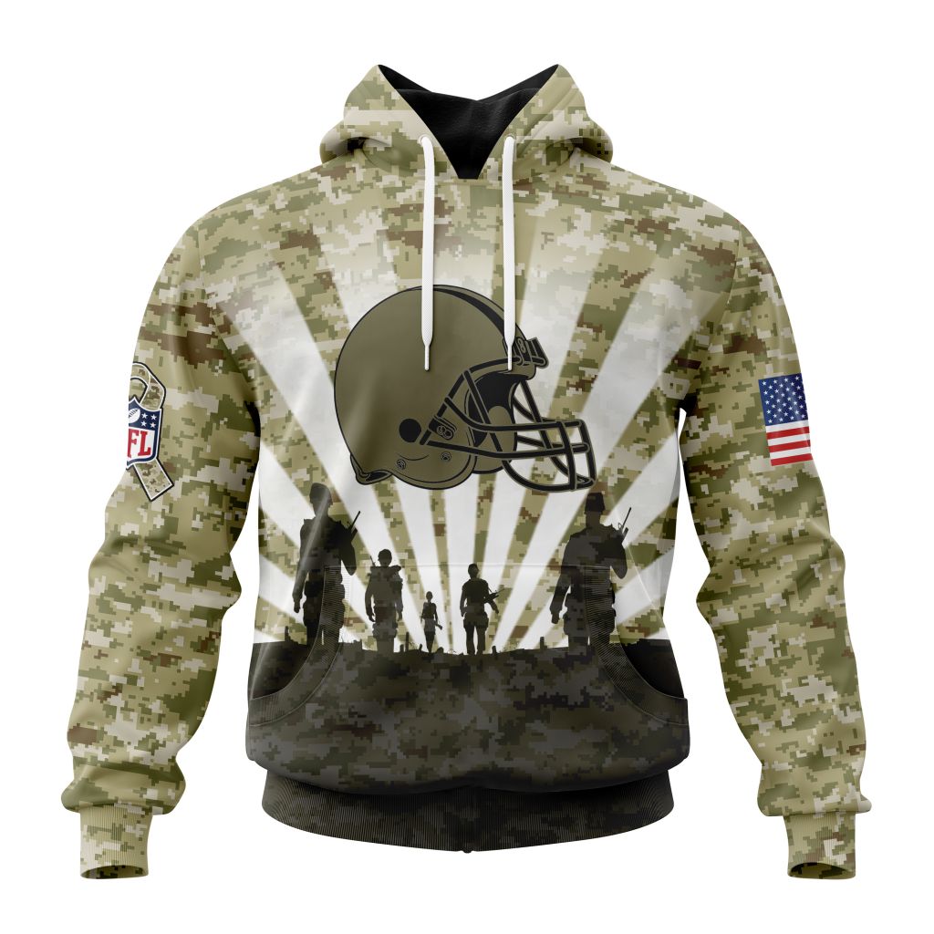 Cleveland Browns All Over Printed T-shirt Sweatshirt Hoodie AZCHD703