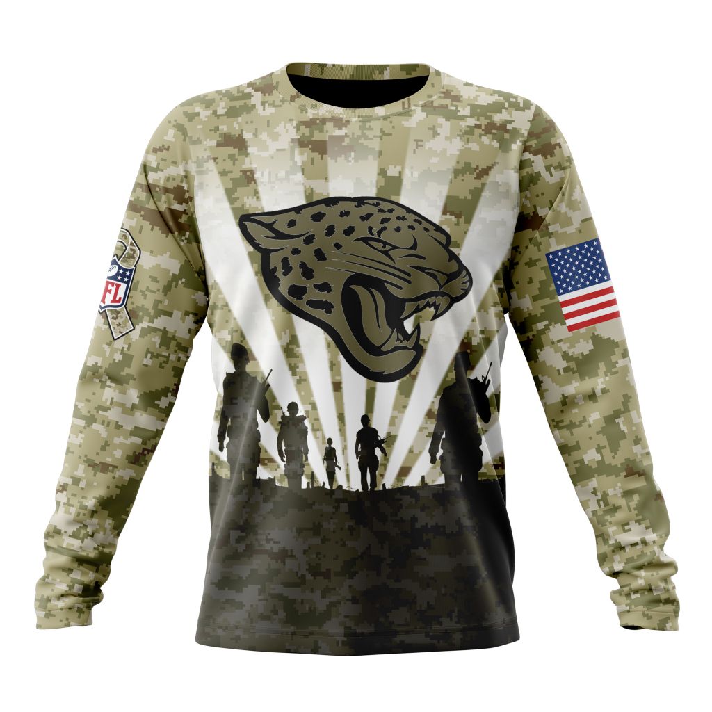 Jacksonville Jaguars All Over Printed T-shirt Sweatshirt Hoodie AZCHD710