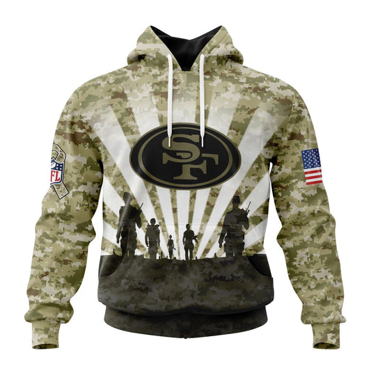 San Francisco 49ers All Over Printed T-shirt Sweatshirt Hoodie AZCHD723