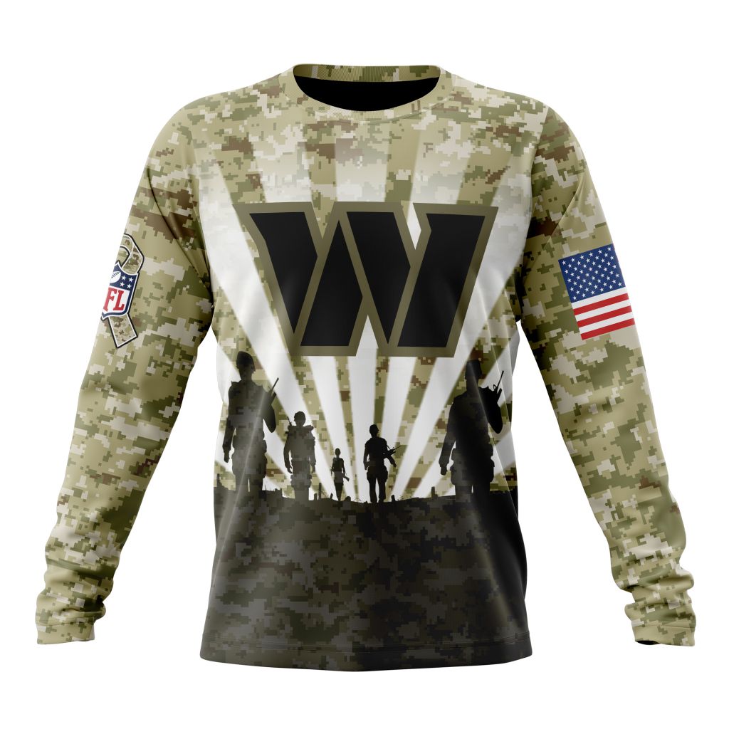 Washington Commanders All Over Printed T-shirt Sweatshirt Hoodie AZCHD727