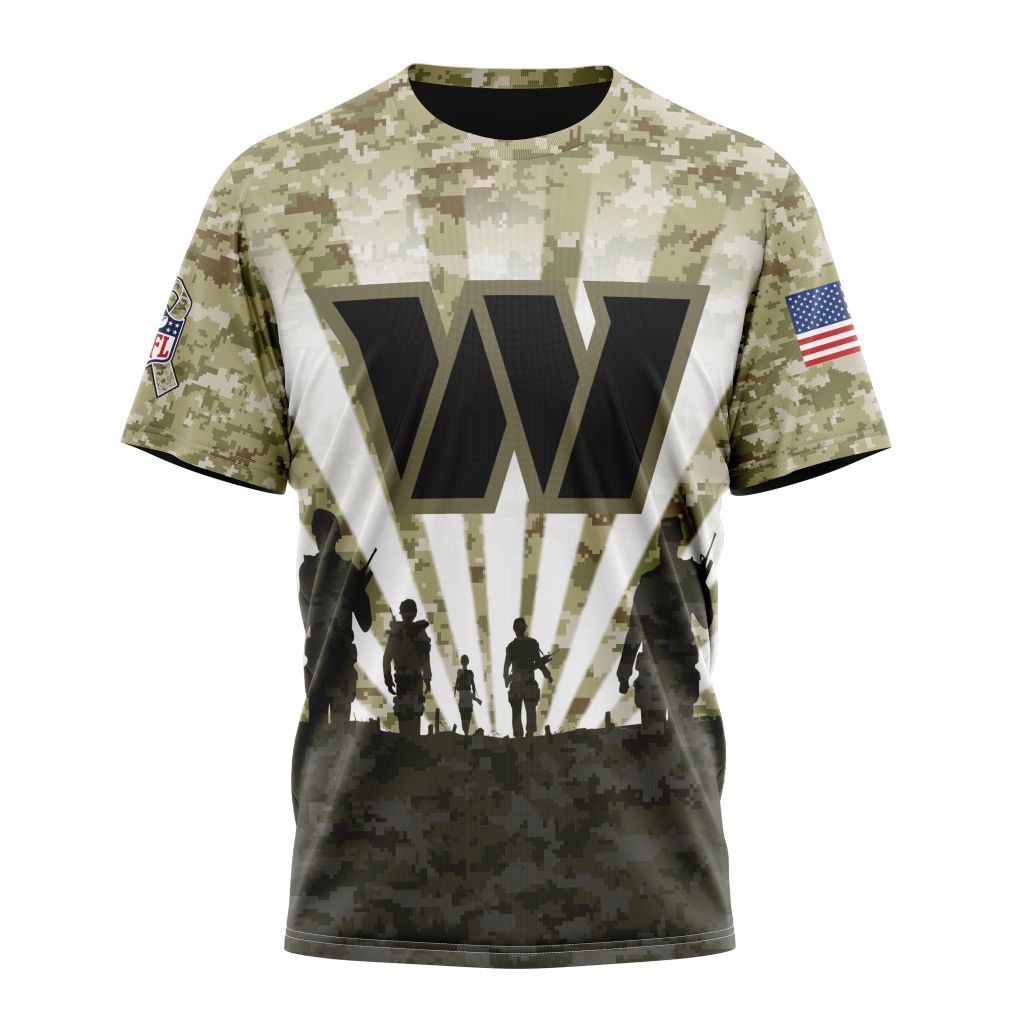 Washington Commanders All Over Printed T-shirt Sweatshirt Hoodie AZCHD727