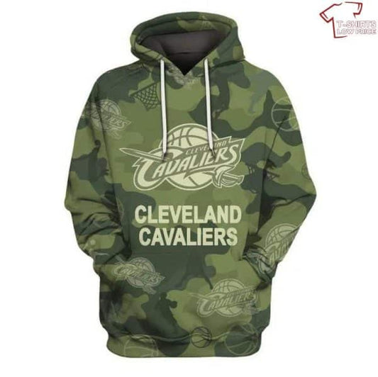Cleveland Cavaliers All Over Printed Hoodie BB674