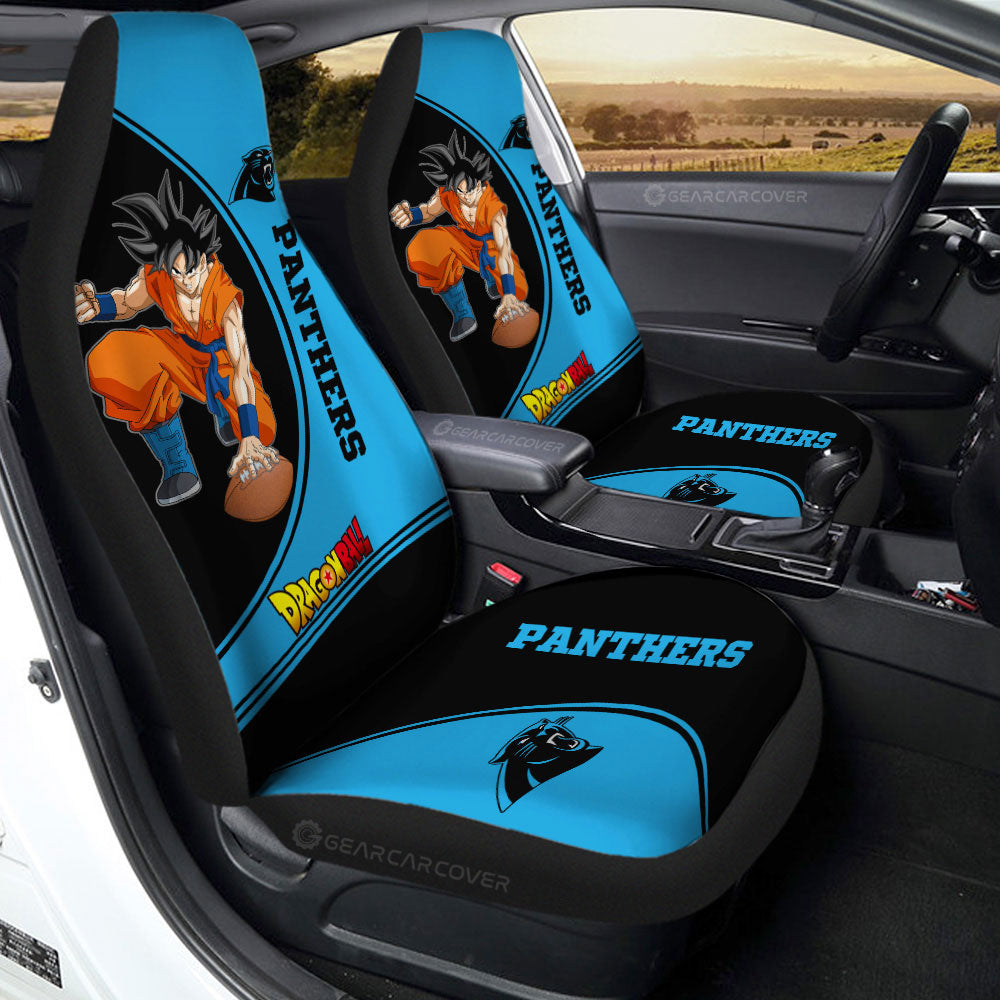 Carolina Panthers Car Seat Covers Goku AZBTCSC000008