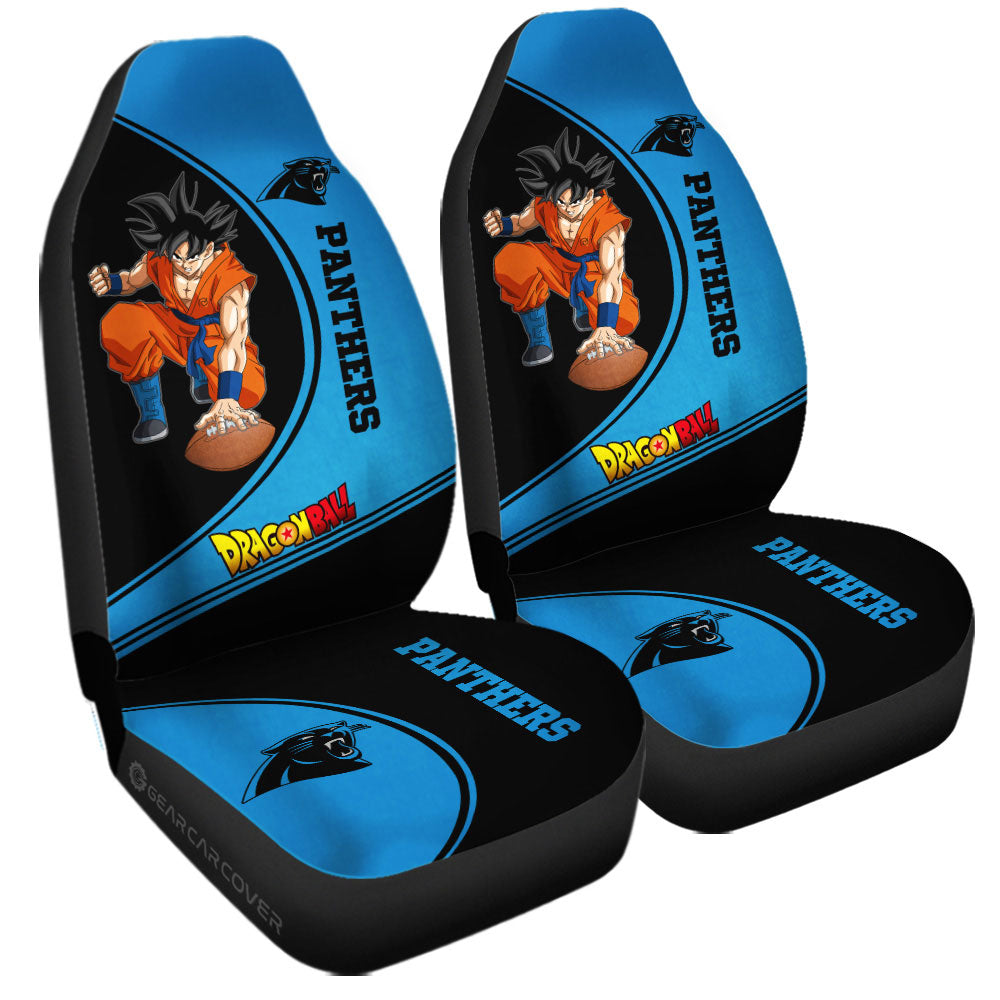 Carolina Panthers Car Seat Covers Goku AZBTCSC000008