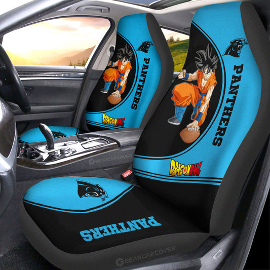 Carolina Panthers Car Seat Covers Goku AZBTCSC000008