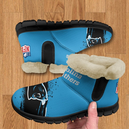 Carolina Panthers Comfy Winter Snow Boots AZDDWSB000069