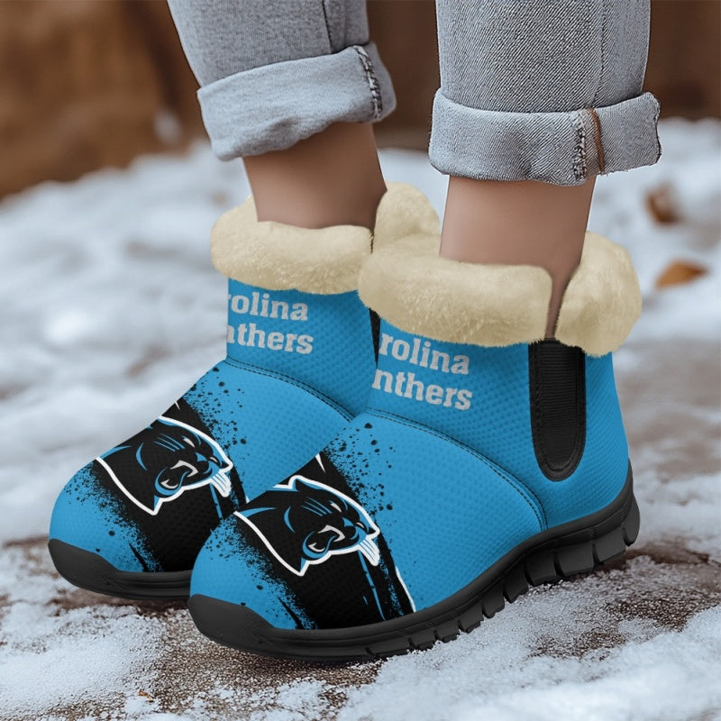 Carolina Panthers Comfy Winter Snow Boots AZDDWSB000069
