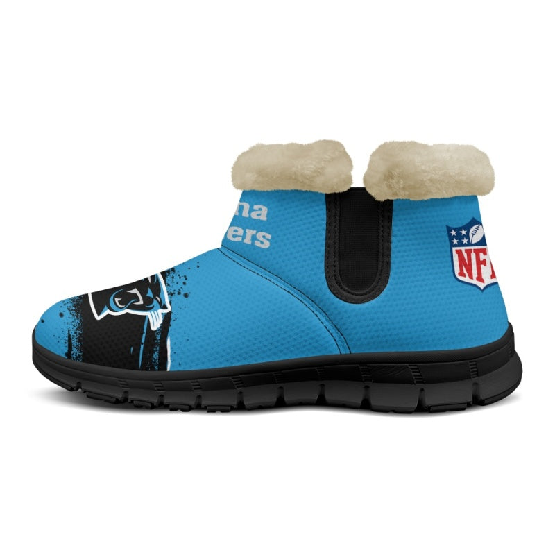Carolina Panthers Comfy Winter Snow Boots AZDDWSB000069