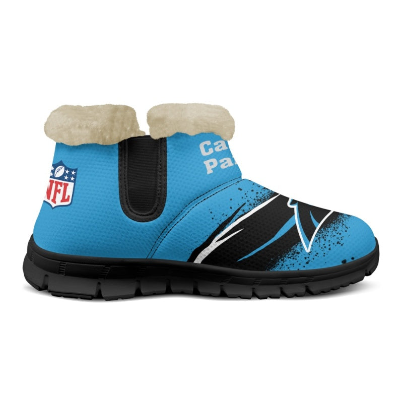 Carolina Panthers Comfy Winter Snow Boots AZDDWSB000069