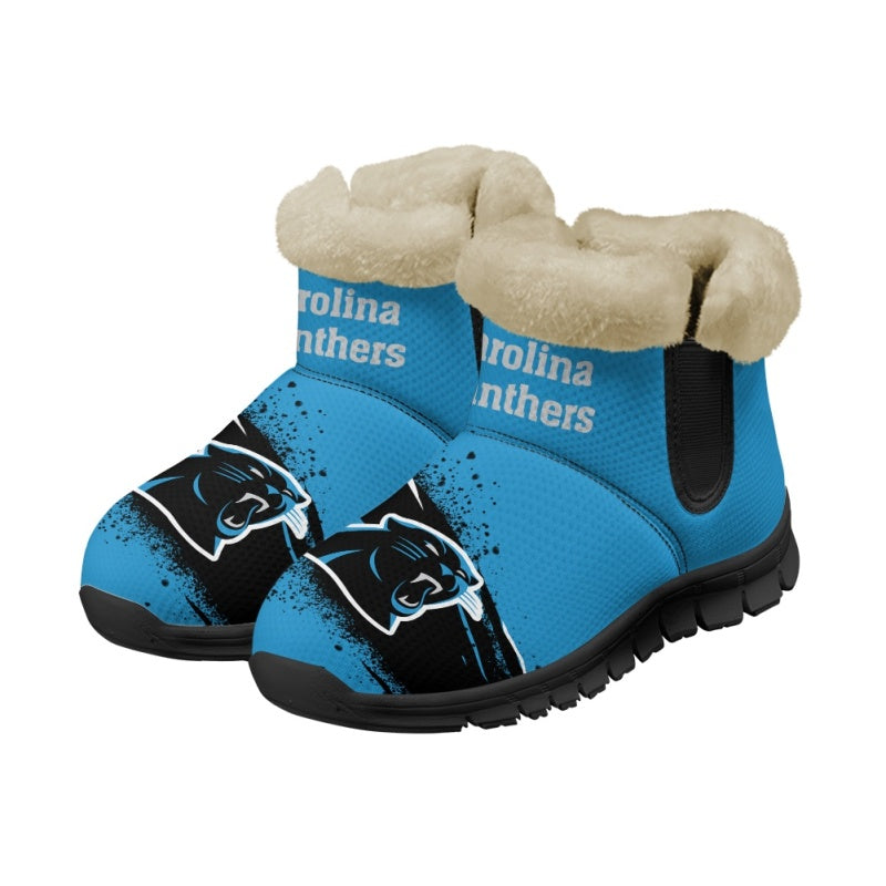 Carolina Panthers Comfy Winter Snow Boots AZDDWSB000069