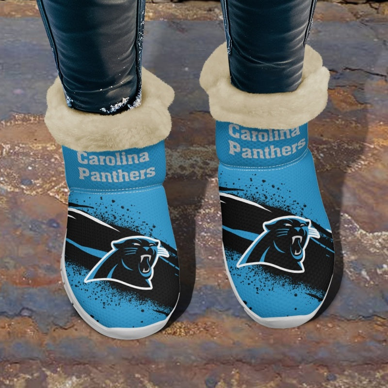 Carolina Panthers Comfy Winter Snow Boots AZDDWSB000069