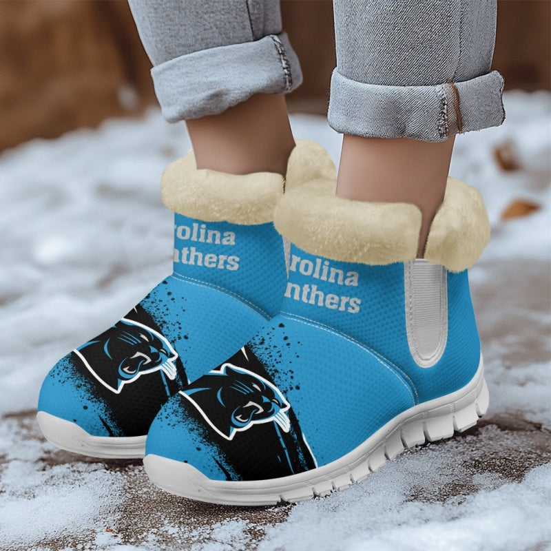 Carolina Panthers Comfy Winter Snow Boots AZDDWSB000069