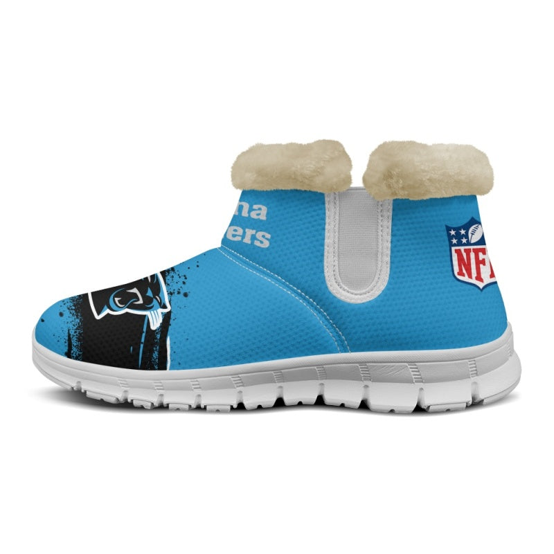 Carolina Panthers Comfy Winter Snow Boots AZDDWSB000069