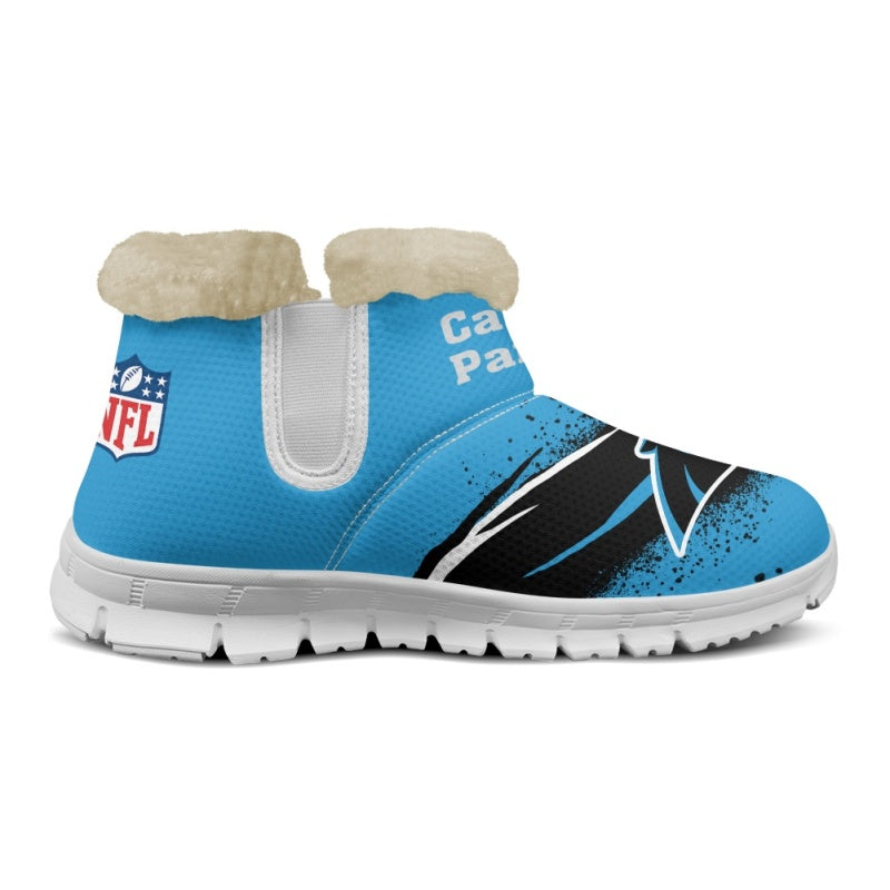 Carolina Panthers Comfy Winter Snow Boots AZDDWSB000069