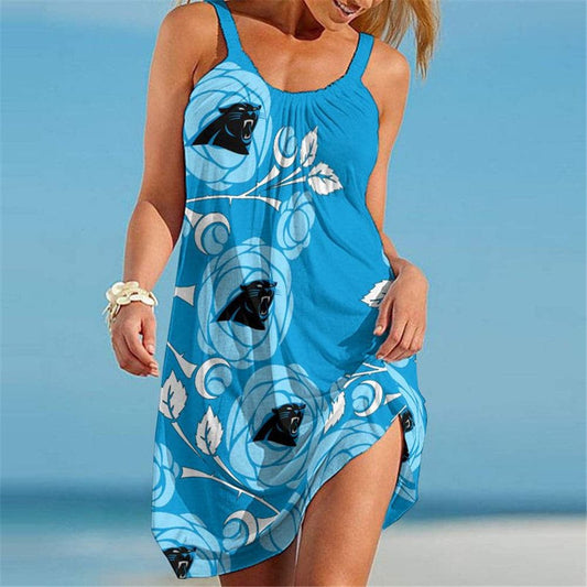Carolina Panthers Beach Dress BG201
