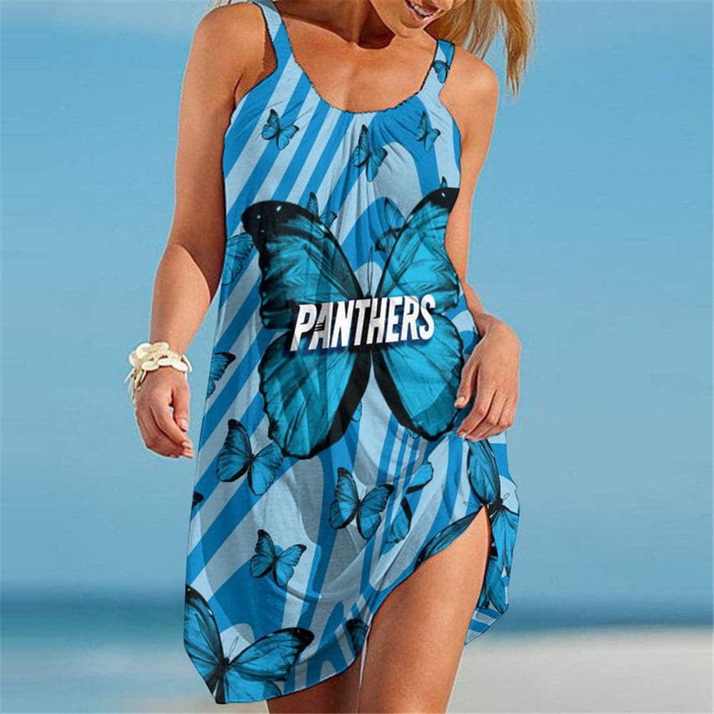 Carolina Panthers Beach Dress BG149