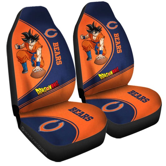 Chicago Bears Car Seat Covers Goku AZBTCSC000009