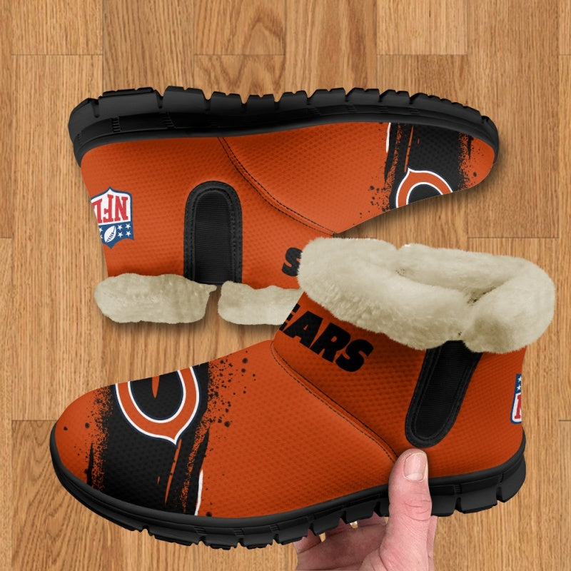 Chicago Bears Comfy Winter Snow Boots AZDDWSB000070