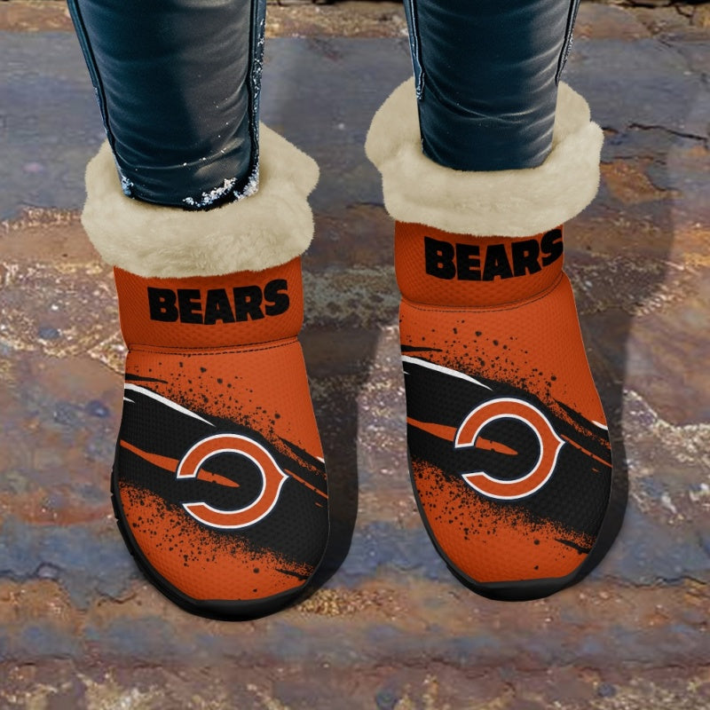 Chicago Bears Comfy Winter Snow Boots AZDDWSB000070