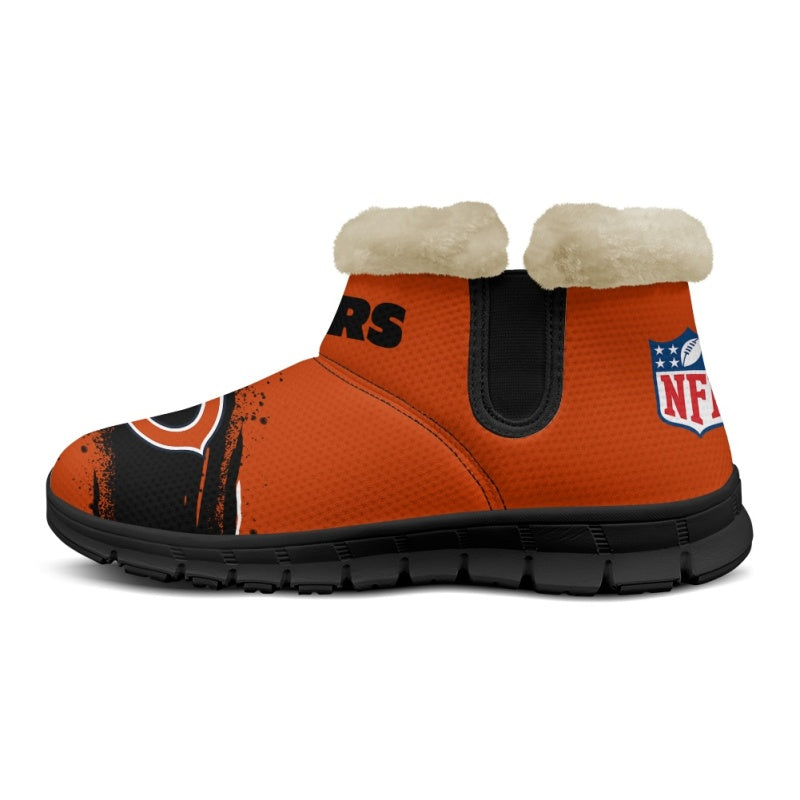 Chicago Bears Comfy Winter Snow Boots AZDDWSB000070