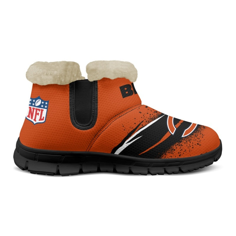 Chicago Bears Comfy Winter Snow Boots AZDDWSB000070