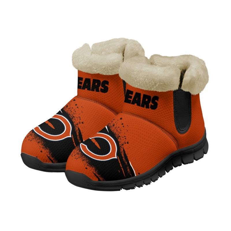 Chicago Bears Comfy Winter Snow Boots AZDDWSB000070