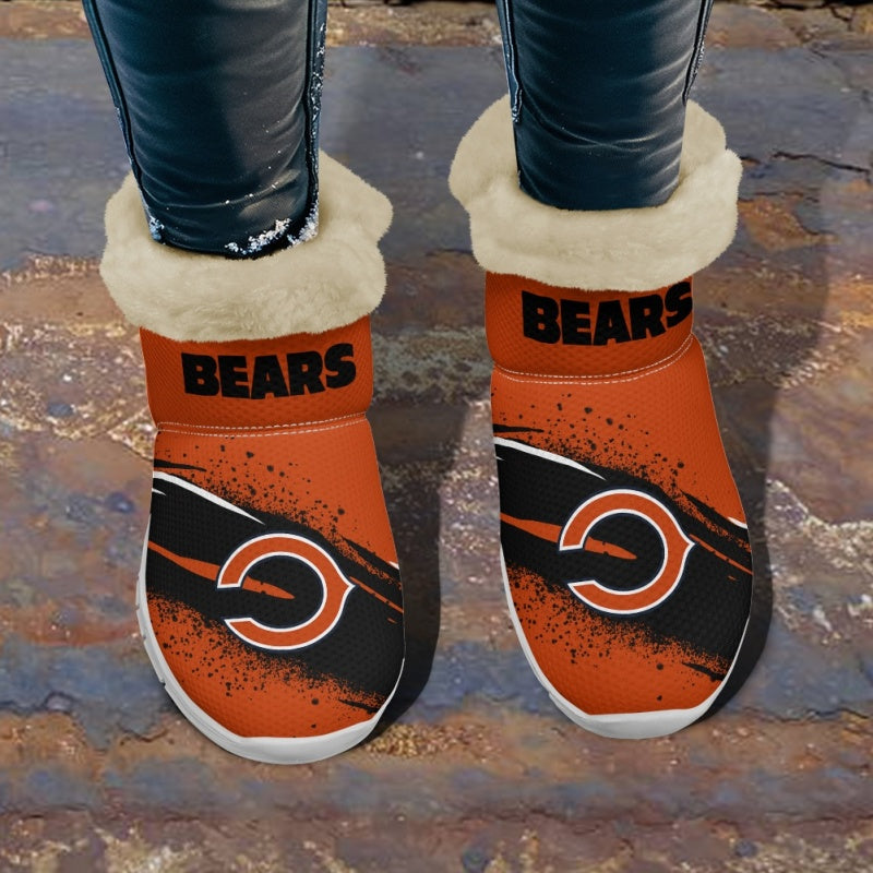 Chicago Bears Comfy Winter Snow Boots AZDDWSB000070