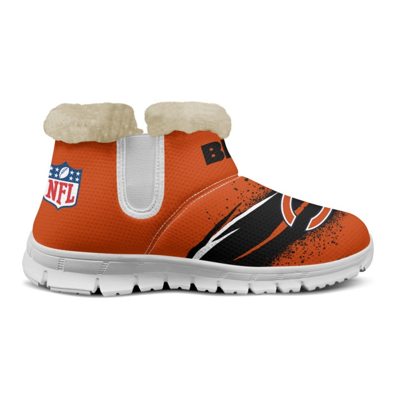 Chicago Bears Comfy Winter Snow Boots AZDDWSB000070
