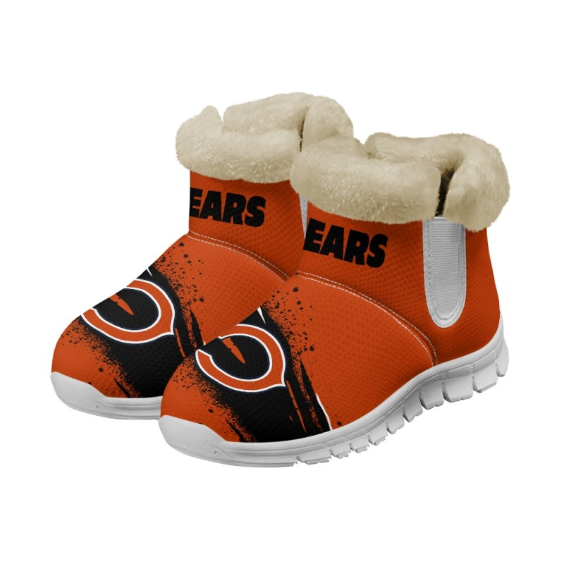 Chicago Bears Comfy Winter Snow Boots AZDDWSB000070