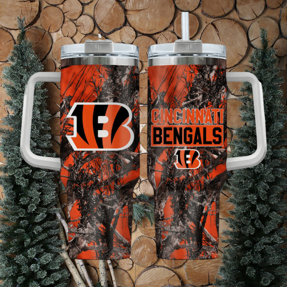Cincinnati Bengals 40oz Stanley Tumbler AZC40OZT020