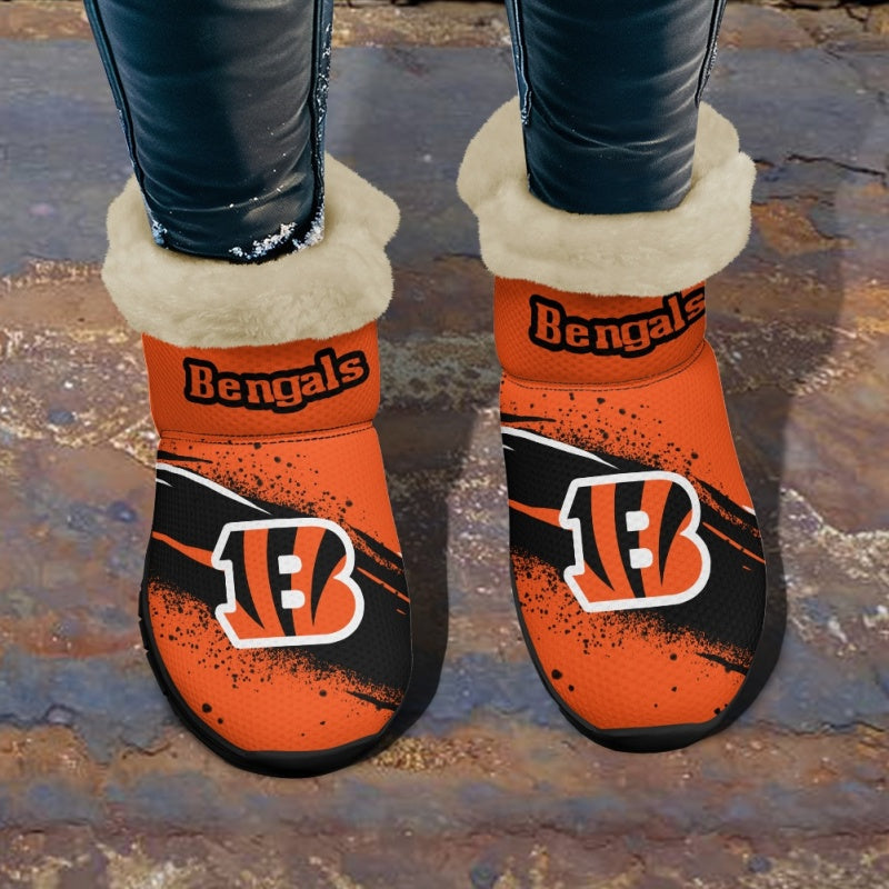 Cincinnati Bengals Comfy Winter Snow Boots AZDDWSB000085