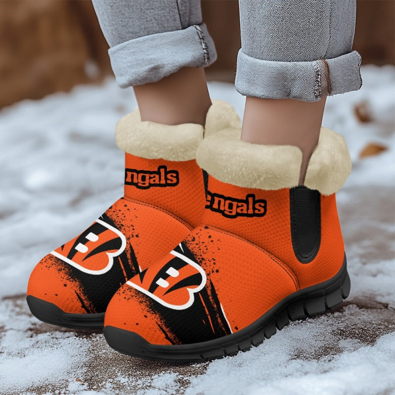 Cincinnati Bengals Comfy Winter Snow Boots AZDDWSB000085