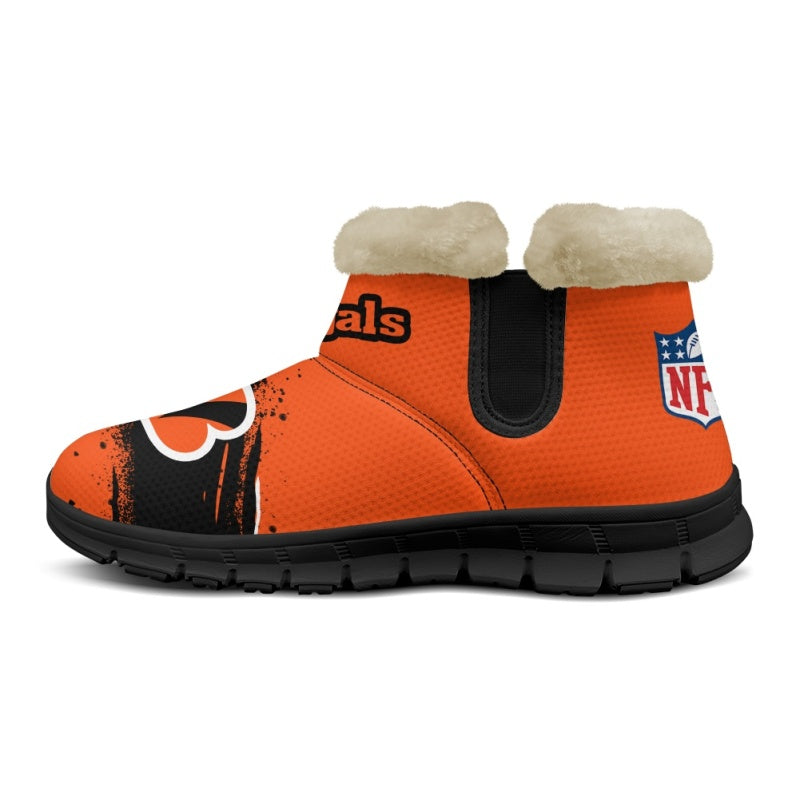 Cincinnati Bengals Comfy Winter Snow Boots AZDDWSB000085