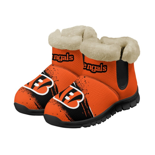 Cincinnati Bengals Comfy Winter Snow Boots AZDDWSB000085