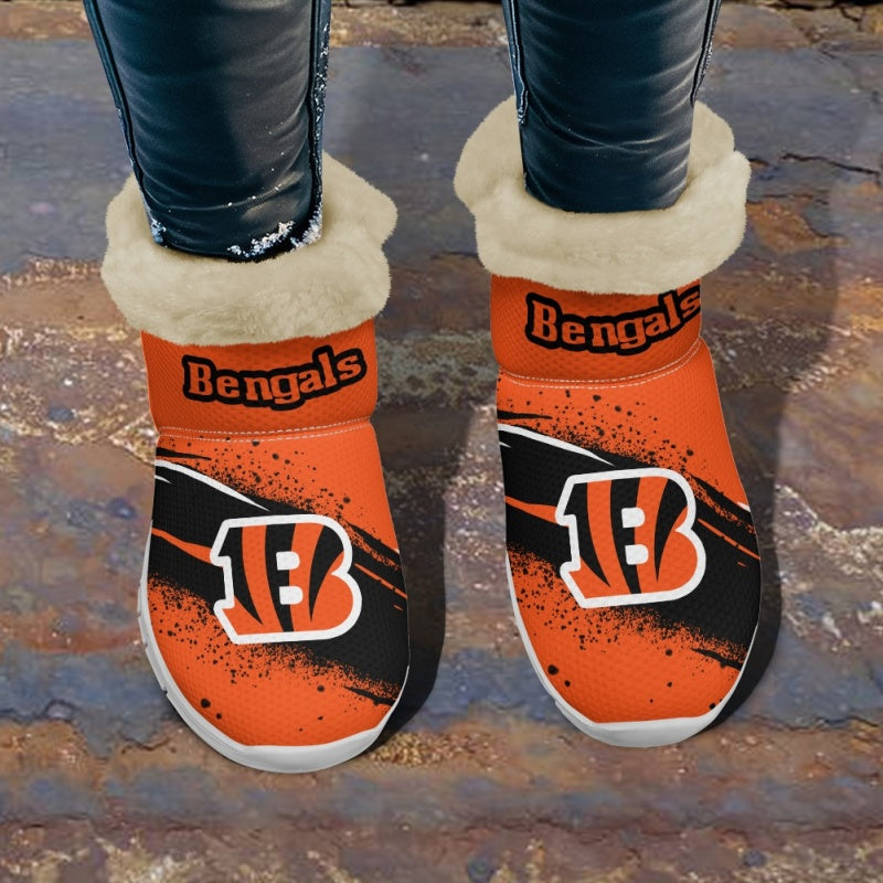 Cincinnati Bengals Comfy Winter Snow Boots AZDDWSB000085