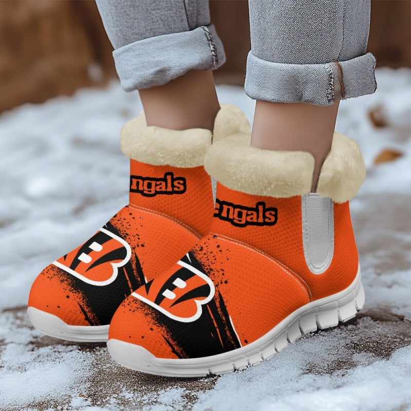 Cincinnati Bengals Comfy Winter Snow Boots AZDDWSB000085