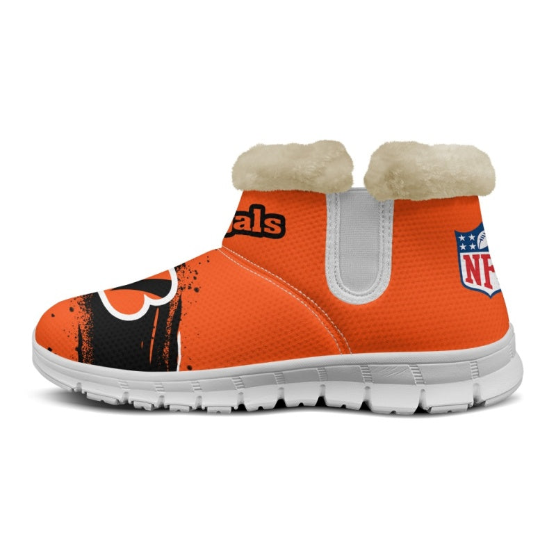 Cincinnati Bengals Comfy Winter Snow Boots AZDDWSB000085