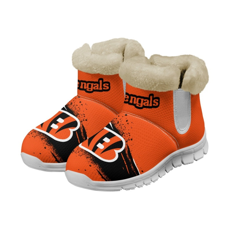 Cincinnati Bengals Comfy Winter Snow Boots AZDDWSB000085
