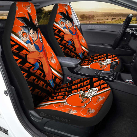 Cleveland Browns Car Seat Covers Goku AZBTCSC000013