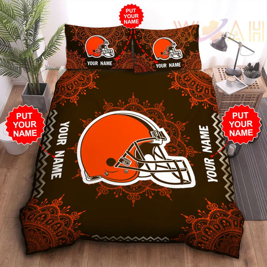 Cleveland Browns Personalized Bedding Set BG16