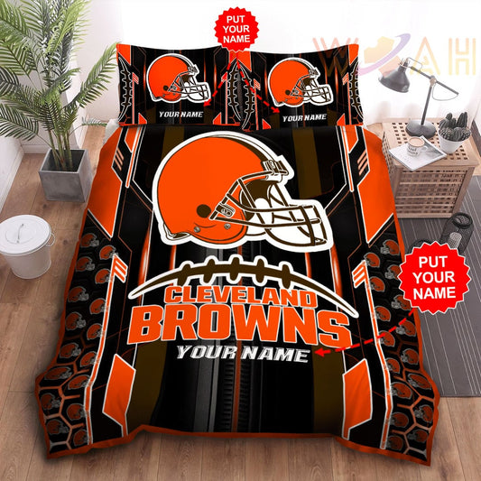 Cleveland Browns Personalized Bedding Set BG17