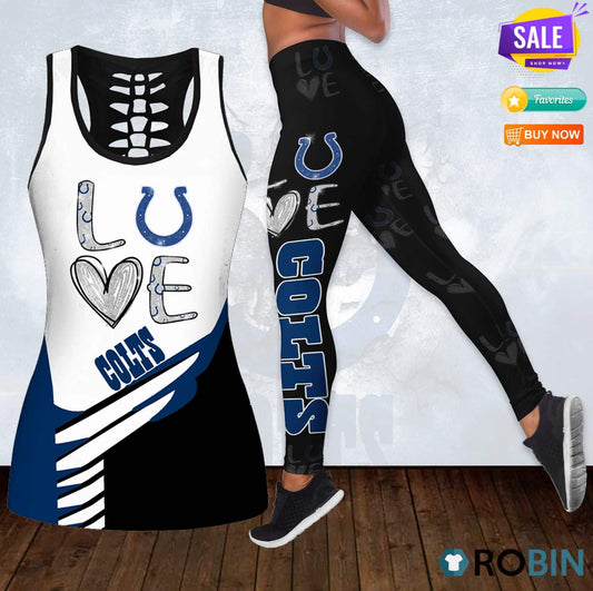 Indianapolis Colts Leggings And Tank Top BG179